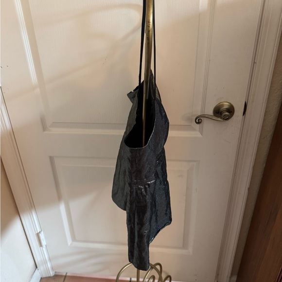 Louis Vuitton Black/Silver/Gray Sleeveless Bustier Camisole - Picture 3 of 8